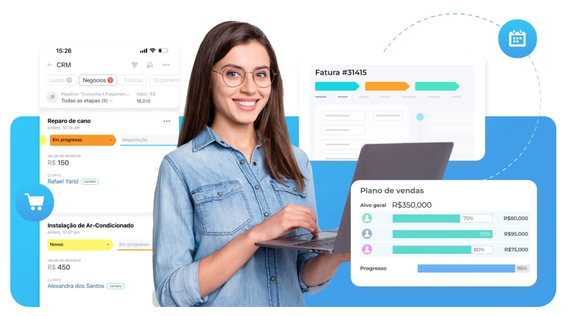 CRM Bitrix24 + Clau AI